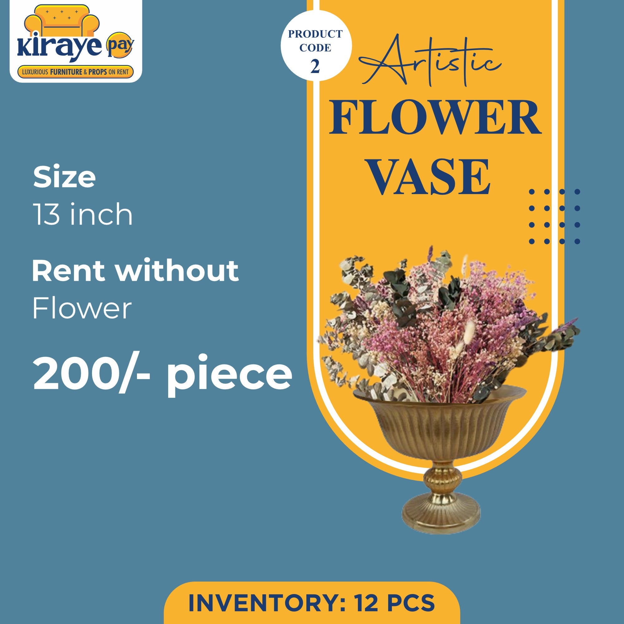 Artistic Flower Vase
